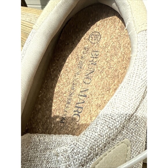 Bruno Marc Casual Slip On Loafers Stretchy Shoes Lightweight Mens Size 10.5 Tan - Picture 2 of 6